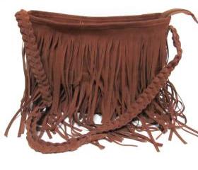 Fashion Tassel Celebrity Shoulder Messenger Tote Handbag